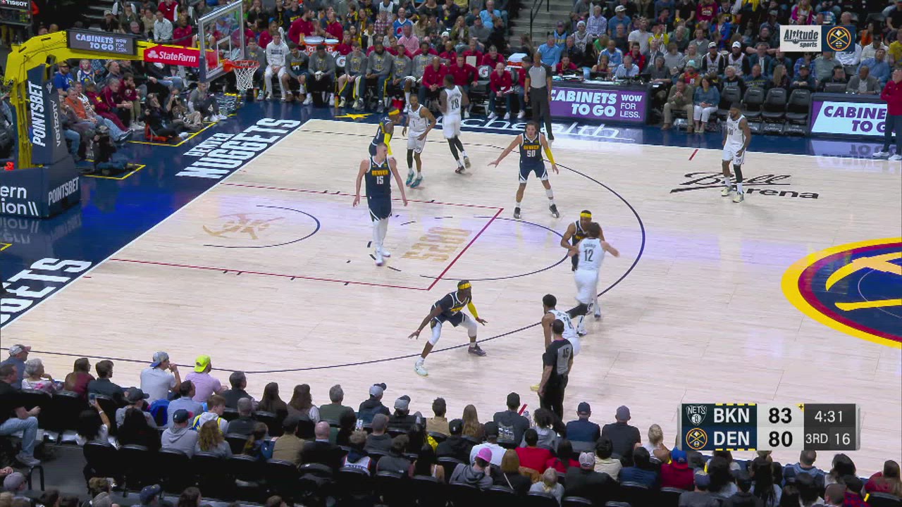 Correct Free Throw Shooter Nets Nuggets NBA Official