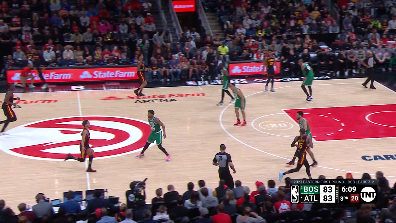 Correct Free Throw Shooter Celtics Hawks NBA Official