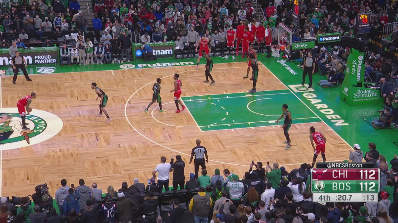 Correct Free Throw Shooter Bulls Celtics NBA Official
