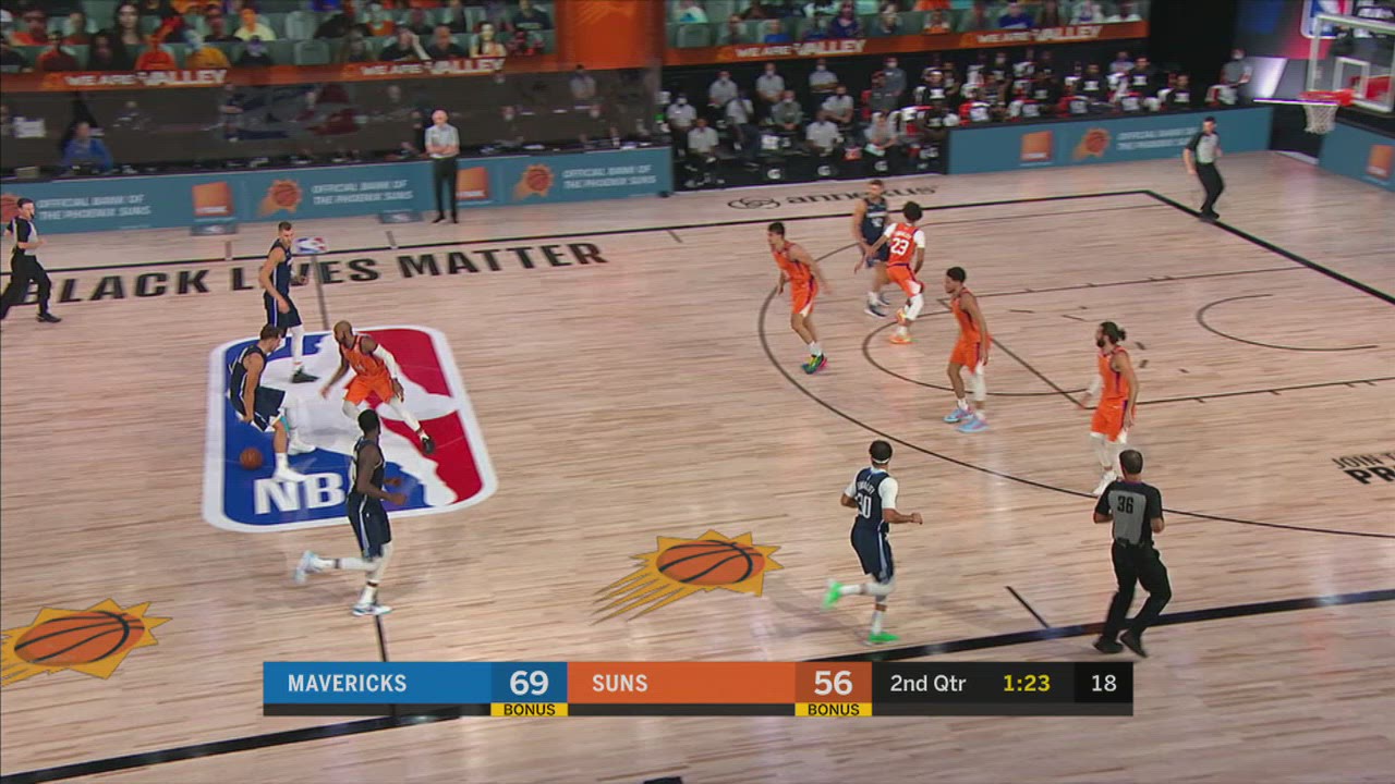 Correct Free Throw Shooter Mavericks Suns NBA Official