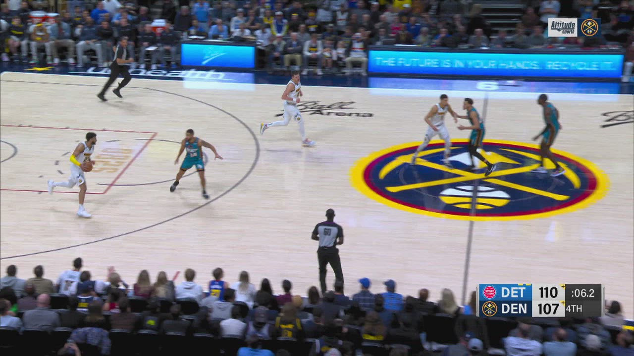 Correct Free Throw Shooter Pistons Nuggets NBA Official