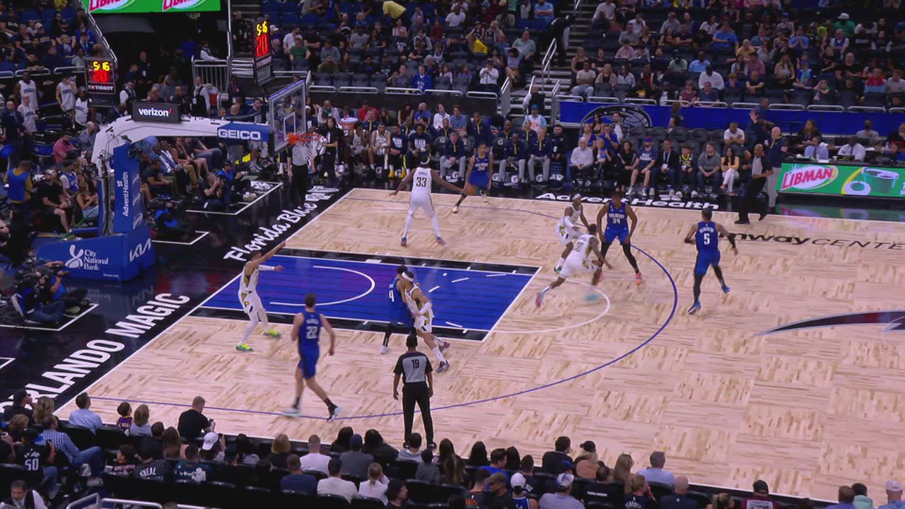 Correct Free Throw Shooter Pacers Magic NBA Official