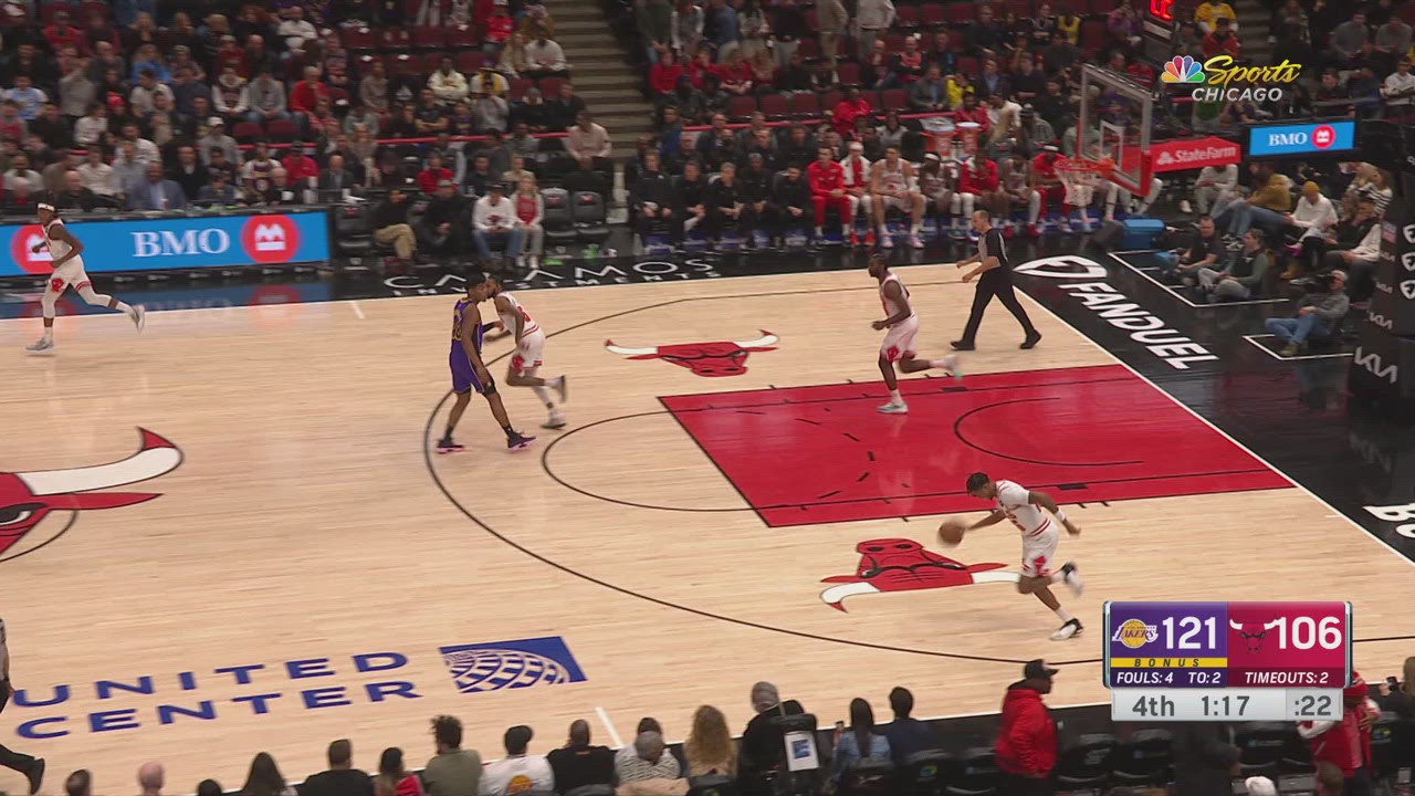 Correct Free Throw Shooter Lakers Bulls NBA Official