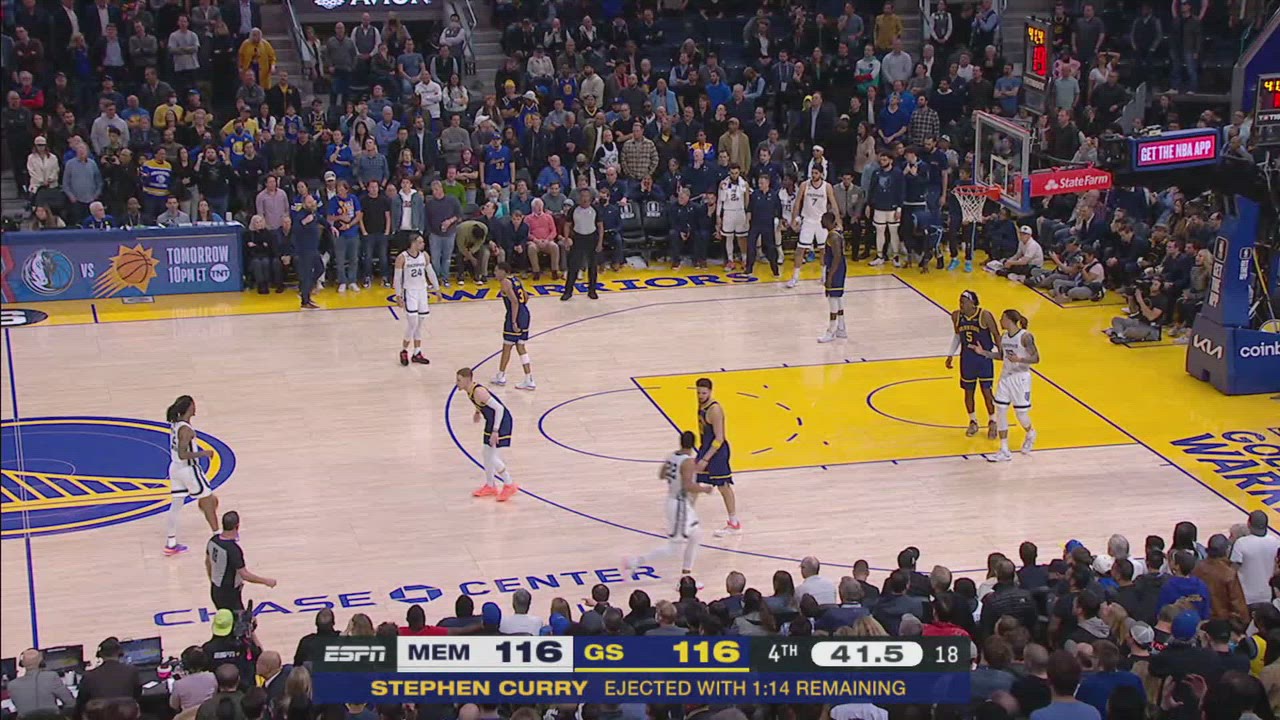 Correct Free Throw Shooter Grizzlies Warriors NBA Official