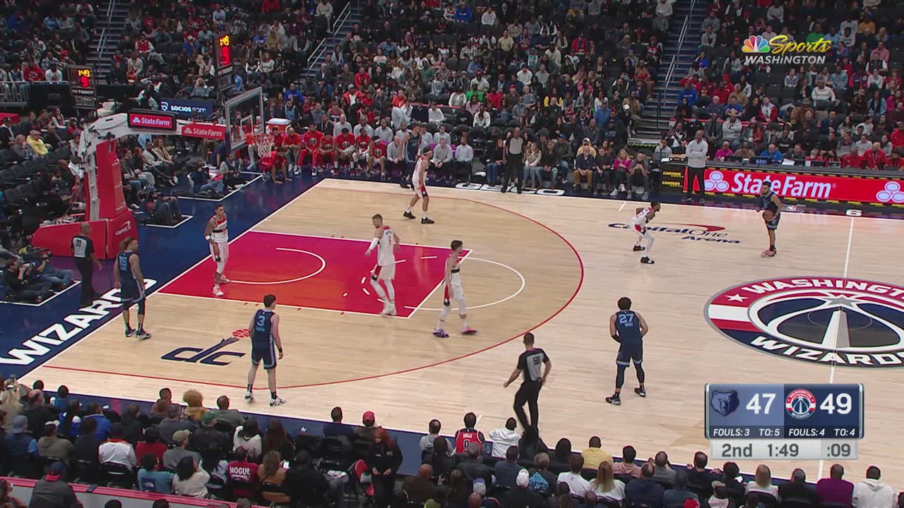 Correct Free Throw Shooter Grizzlies Wizards NBA Official
