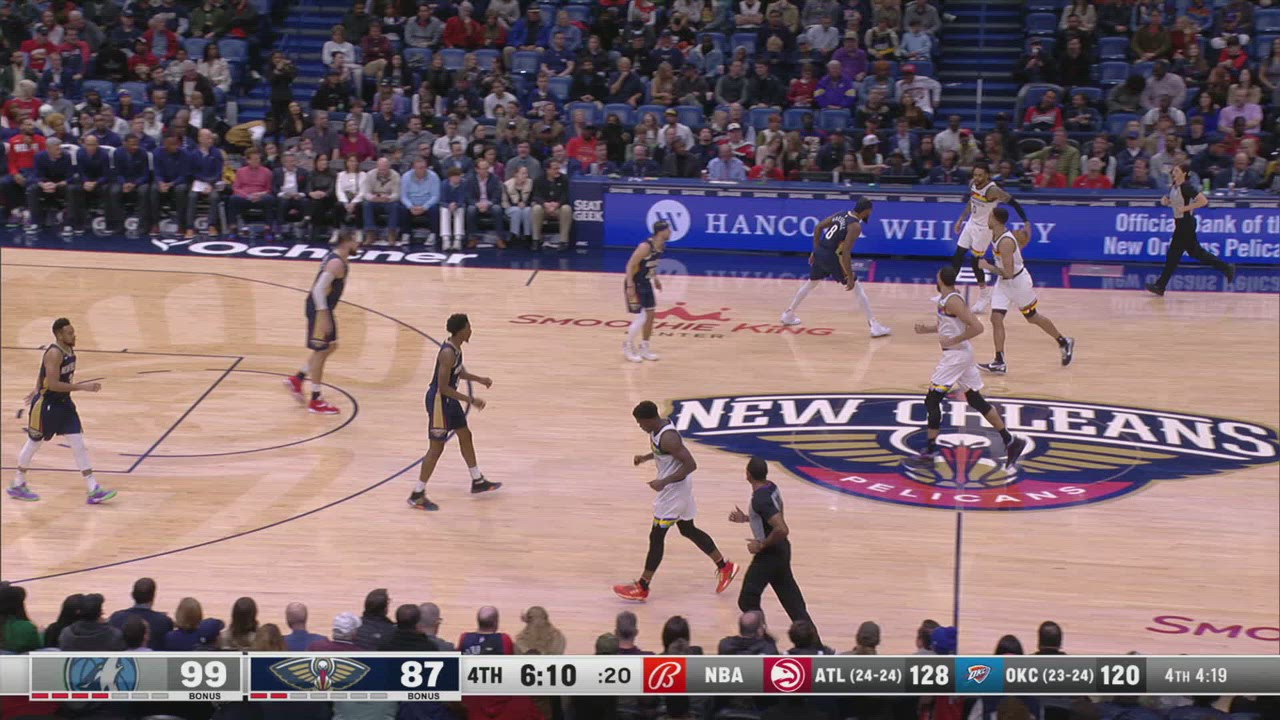 Correct Free Throw Shooter Timberwolves Pelicans NBA Official