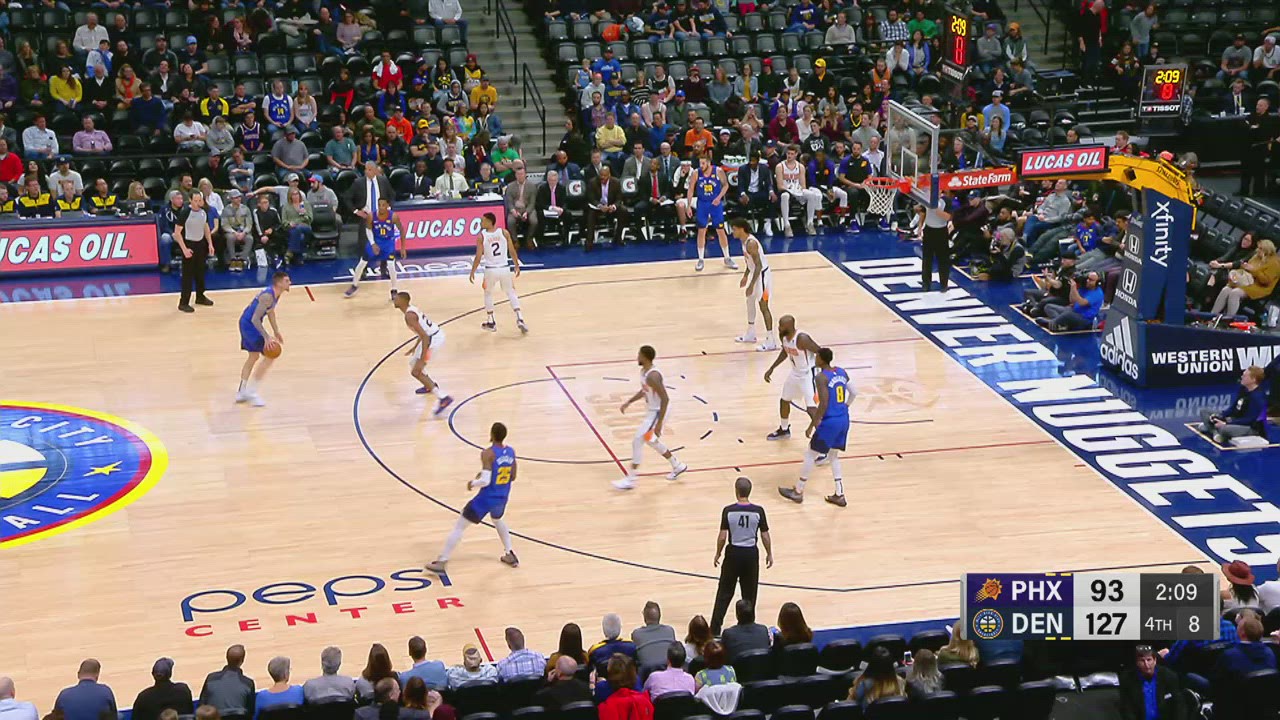 Correct Free Throw Shooter Suns Nuggets NBA Official