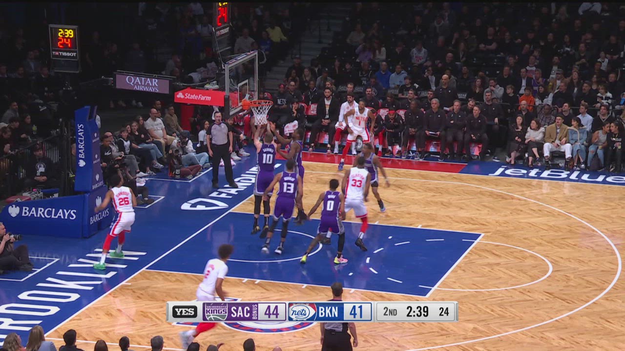 Correct Free Throw Shooter Kings Nets NBA Official