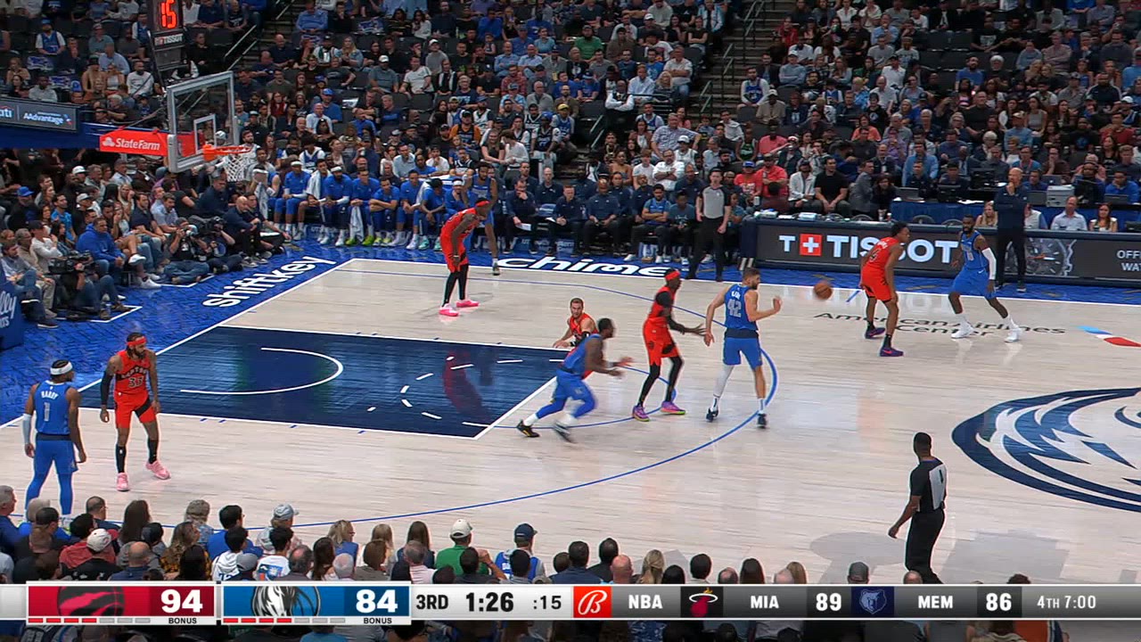 Correct Free Throw Shooter Raptors Mavericks NBA Official