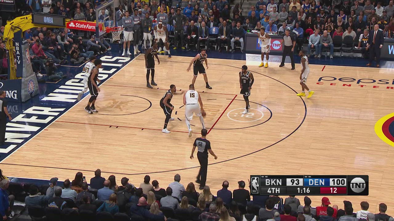 24Second Shot Clock Reset Nets Nuggets NBA Official