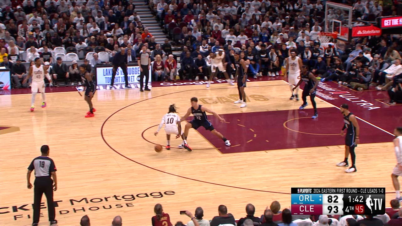 24Second Shot Clock Reset Magic Cavaliers NBA Official