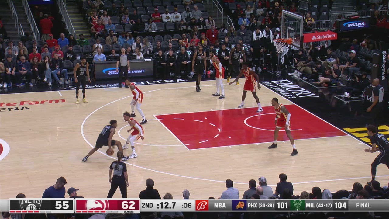 Challenge Goaltending/BI Nets Hawks NBA Official