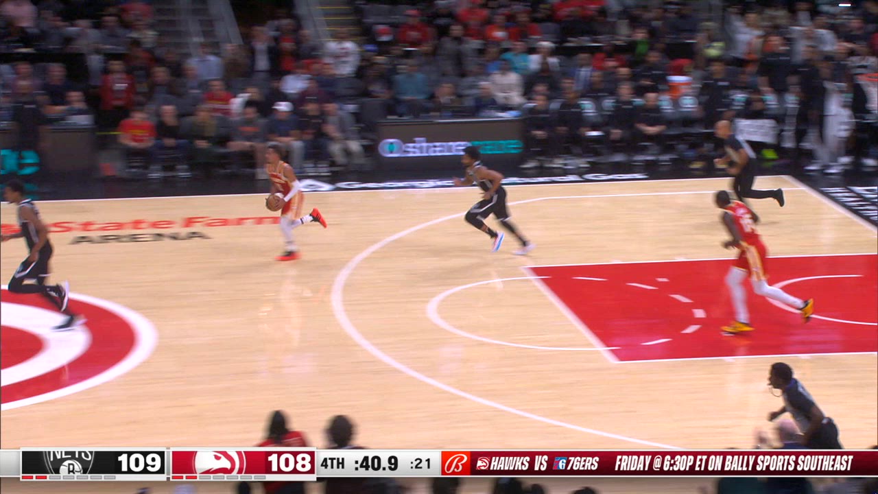 Goaltending/Basket Interference Nets Hawks NBA Official