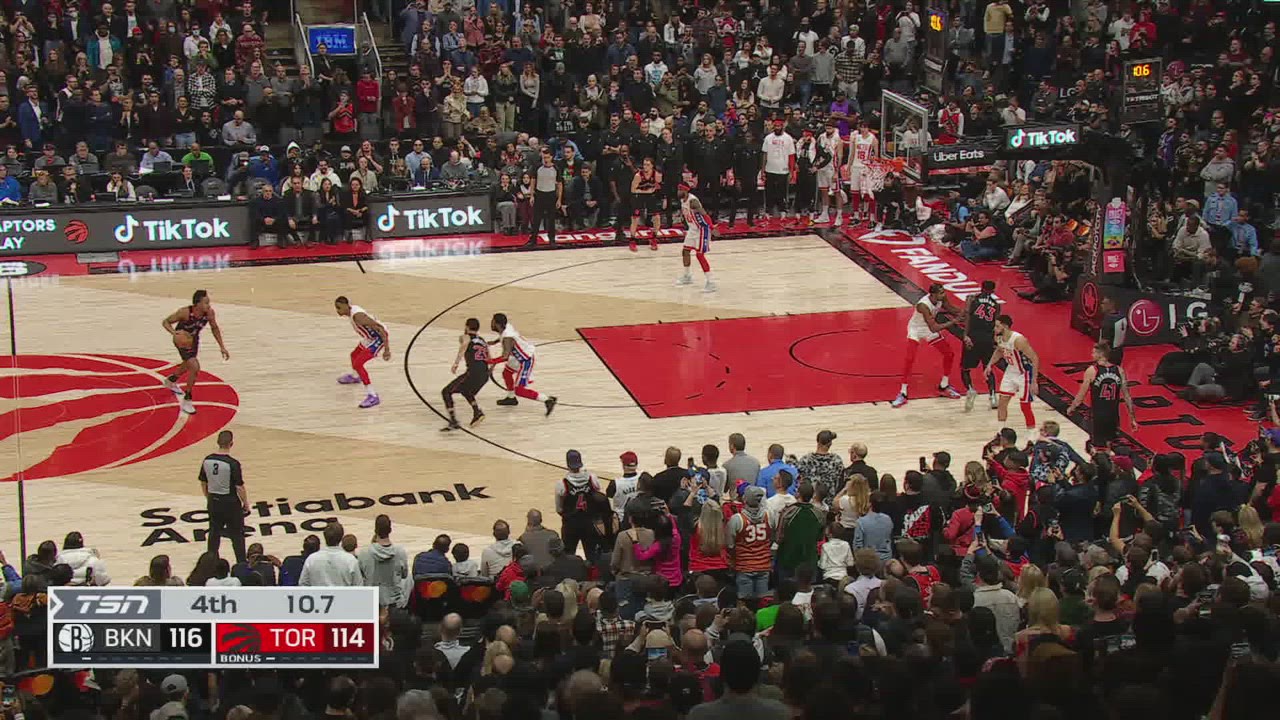 Goaltending/Basket Interference Nets Raptors NBA Official