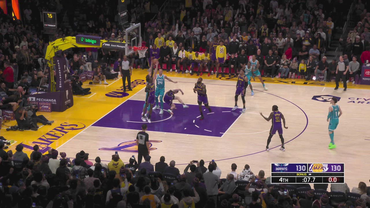 Goaltending/Basket Interference Lakers NBA Official
