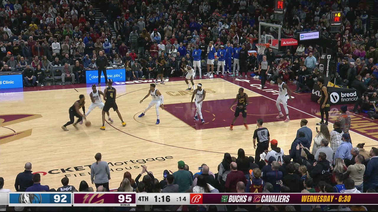 Goaltending/Basket Interference Mavericks Cavaliers NBA Official