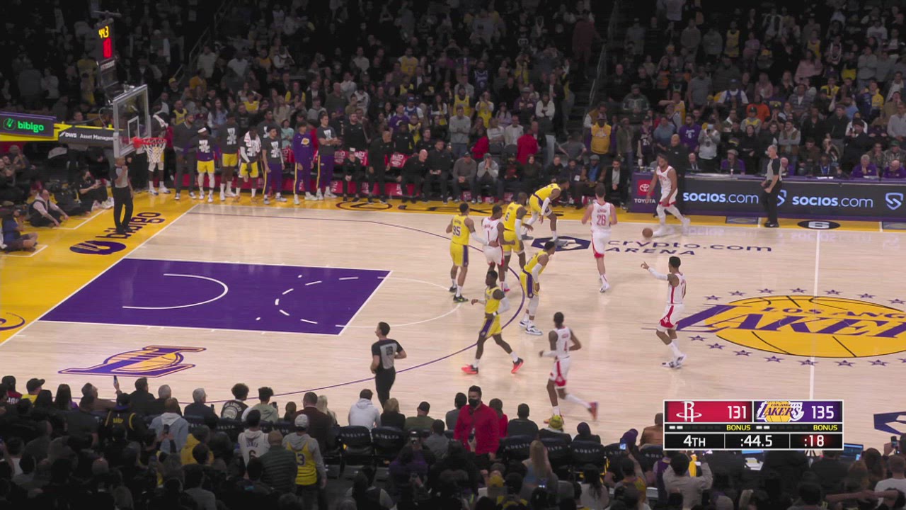 Challenge of Called Foul: Rockets @ Lakers | NBA Official
