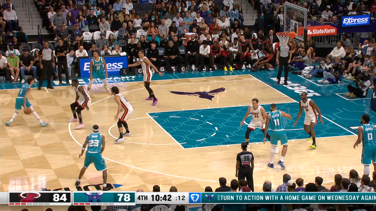 Challenge of Called Foul: Heat @ Hornets | NBA Official