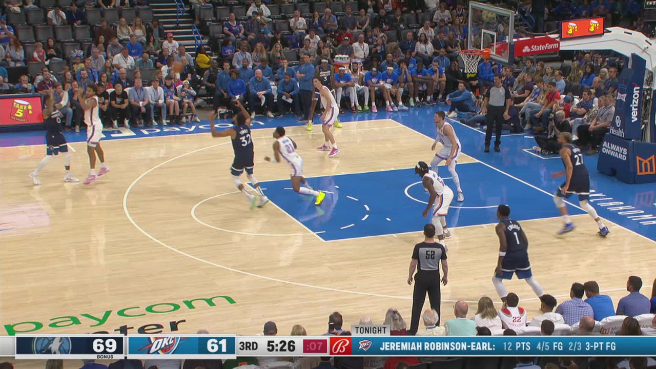 Challenge of Called Foul: Timberwolves @ Thunder | NBA Official