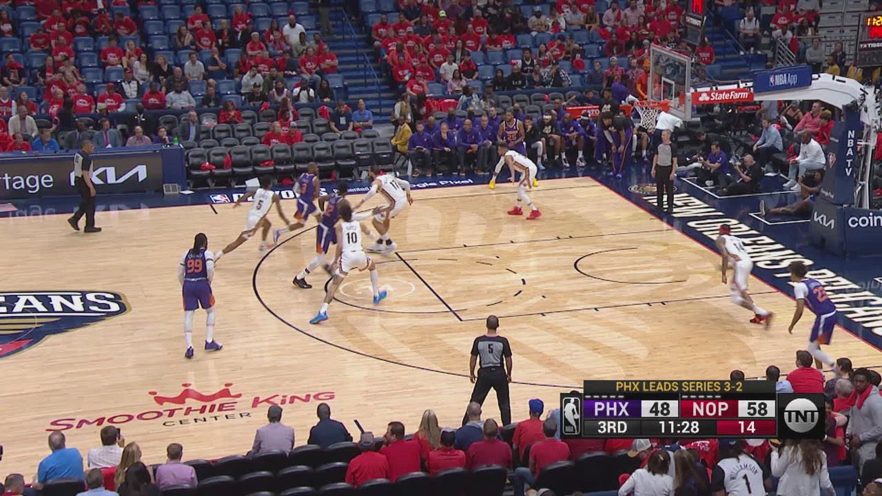 Challenge Of Called Foul Suns Pelicans NBA Official