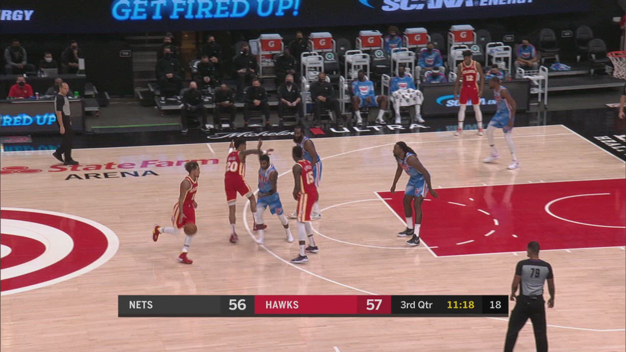 TwoPoint/ThreePoint Field Goal Nets Hawks NBA Official