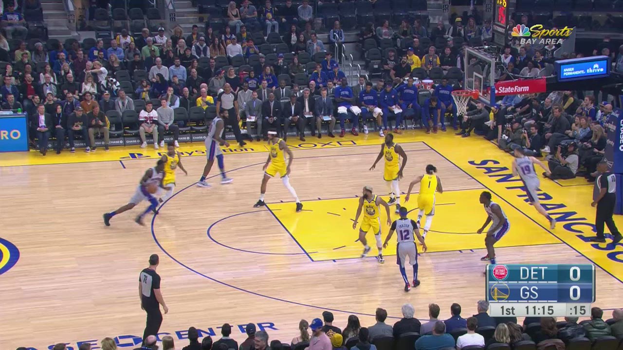 CA2/3 Review Pistons Warriors NBA Official