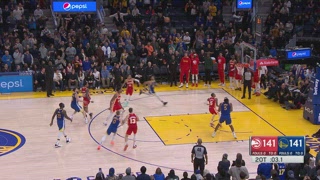 Last Second Field Goal: Hawks @ Warriors | NBA Official
