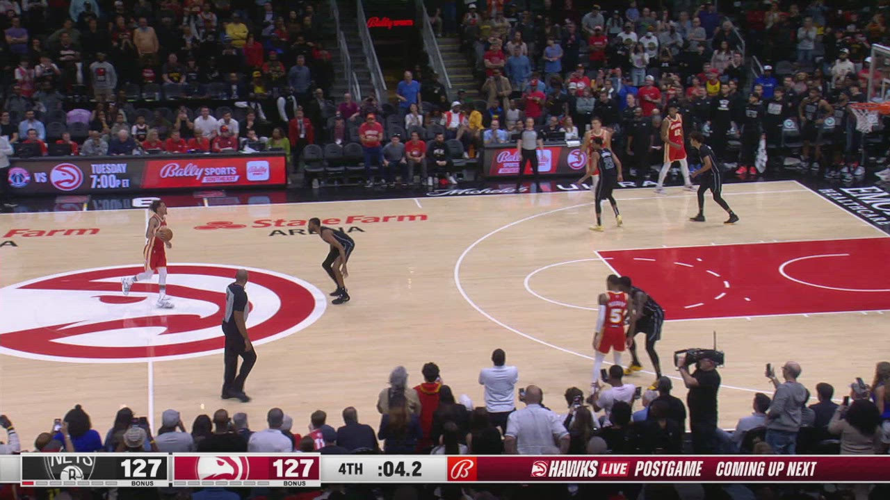 Last Second Field Goal Nets Hawks NBA Official