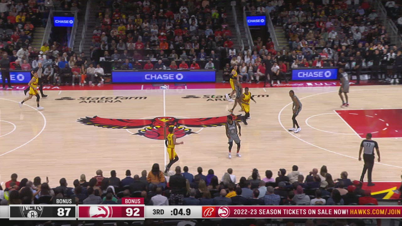 Last Second Field Goal Nets Hawks NBA Official