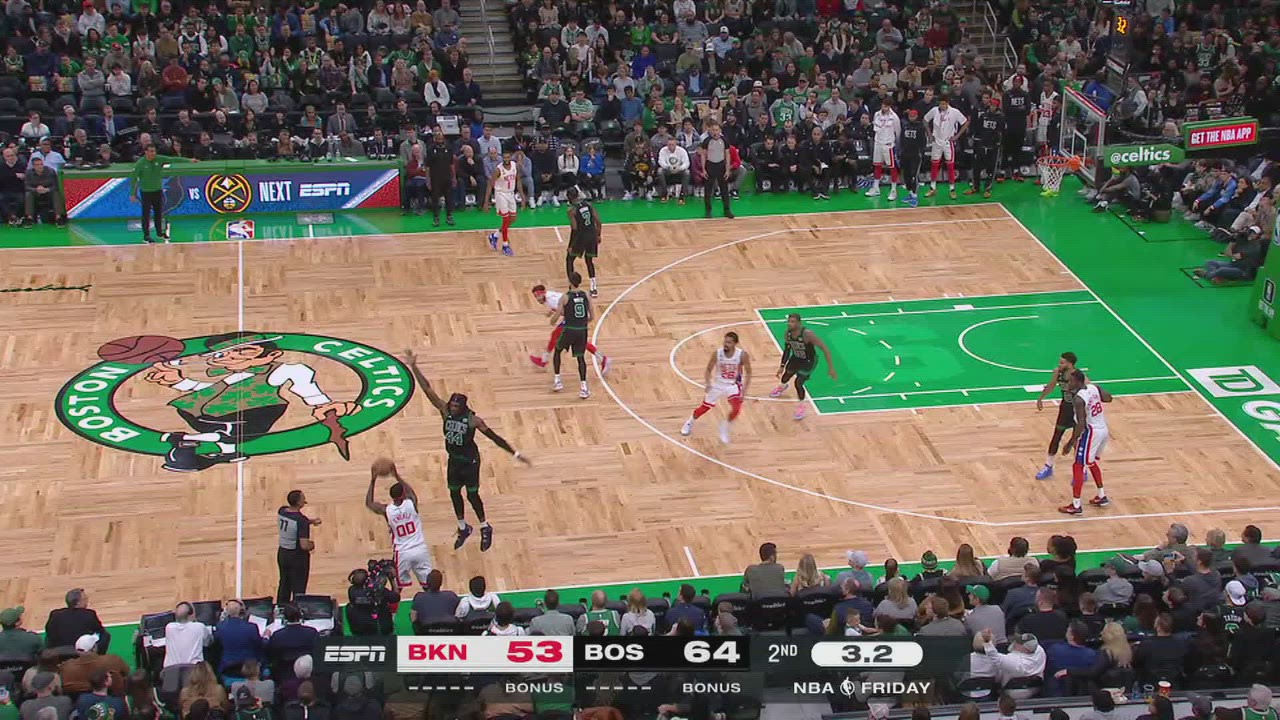 Last Second Field Goal Nets Celtics NBA Official