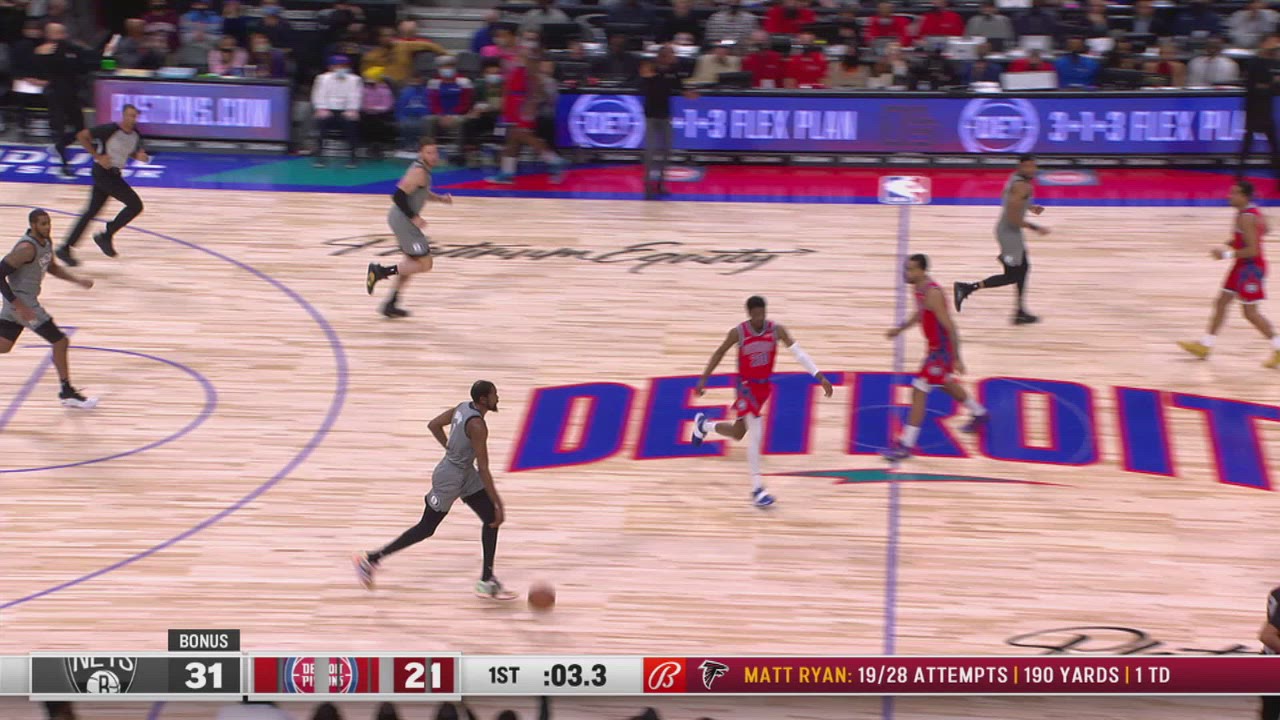 Last Second Field Goal Nets Pistons NBA Official