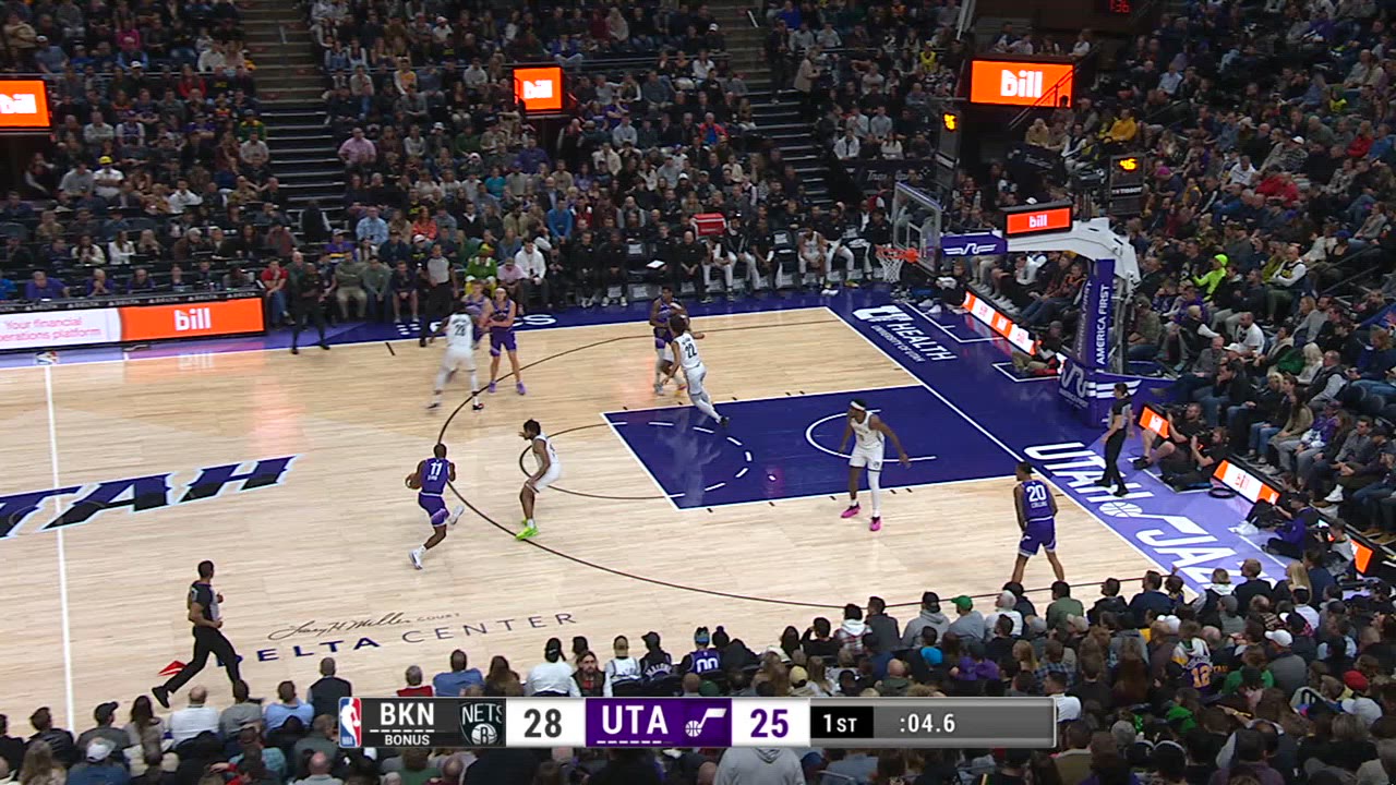 Last Second Field Goal Nets Jazz NBA Official