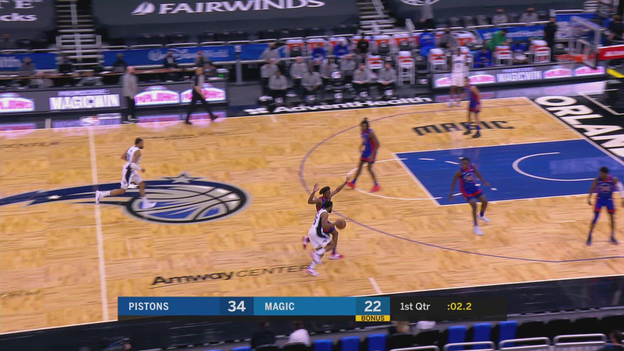 Last Second Field Goal Pistons Magic NBA Official