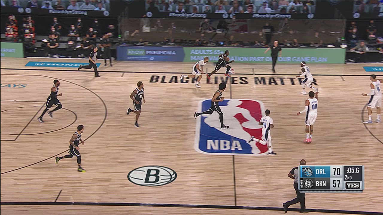 Last Second Field Goal Magic Nets NBA Official
