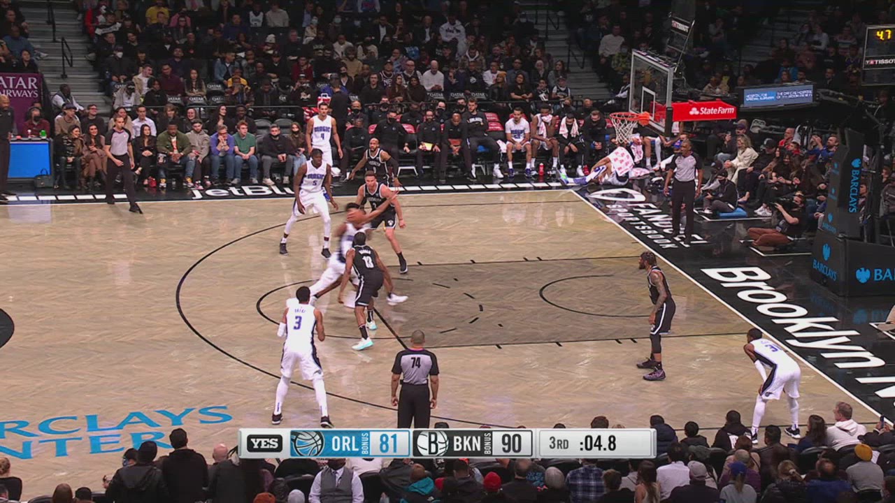 Last Second Field Goal Magic Nets NBA Official