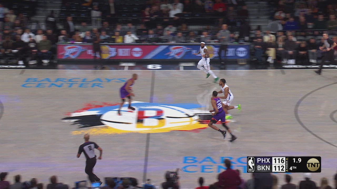 Last Second Field Goal Suns Nets NBA Official