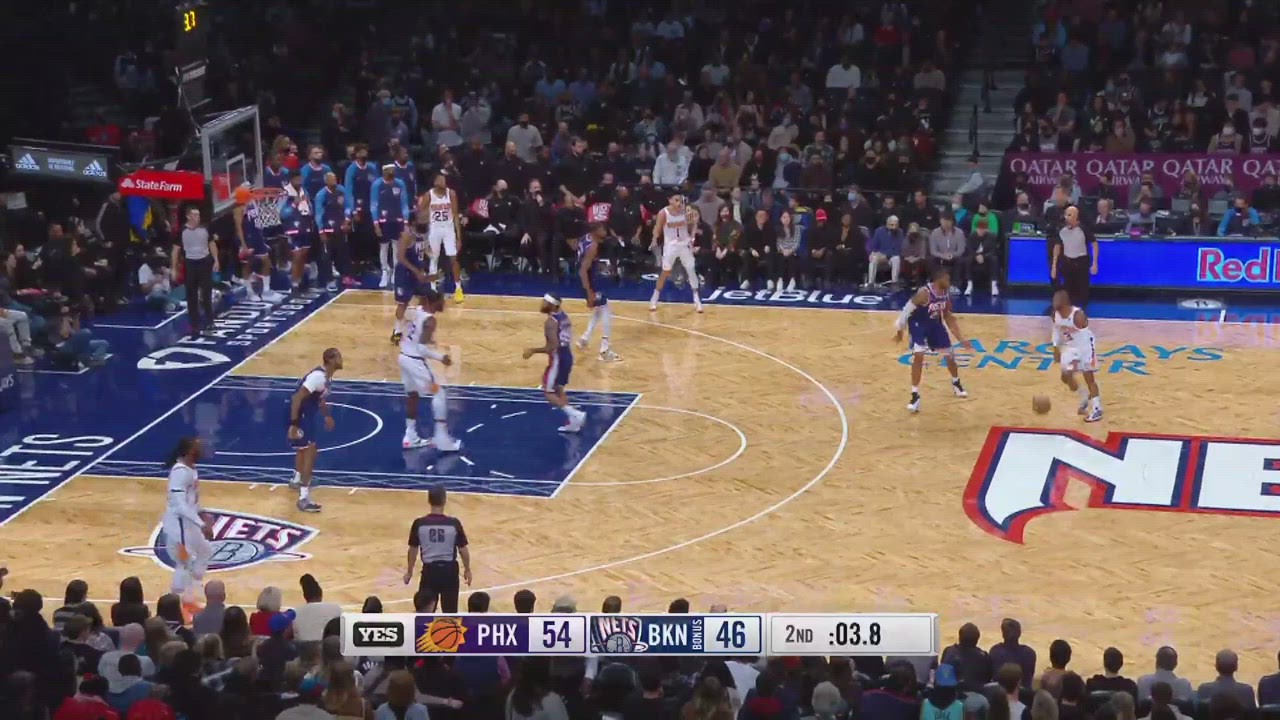Last Second Field Goal Suns Nets NBA Official