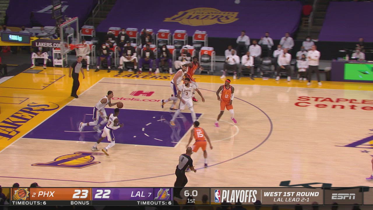 Last Second Field Goal Suns Lakers NBA Official