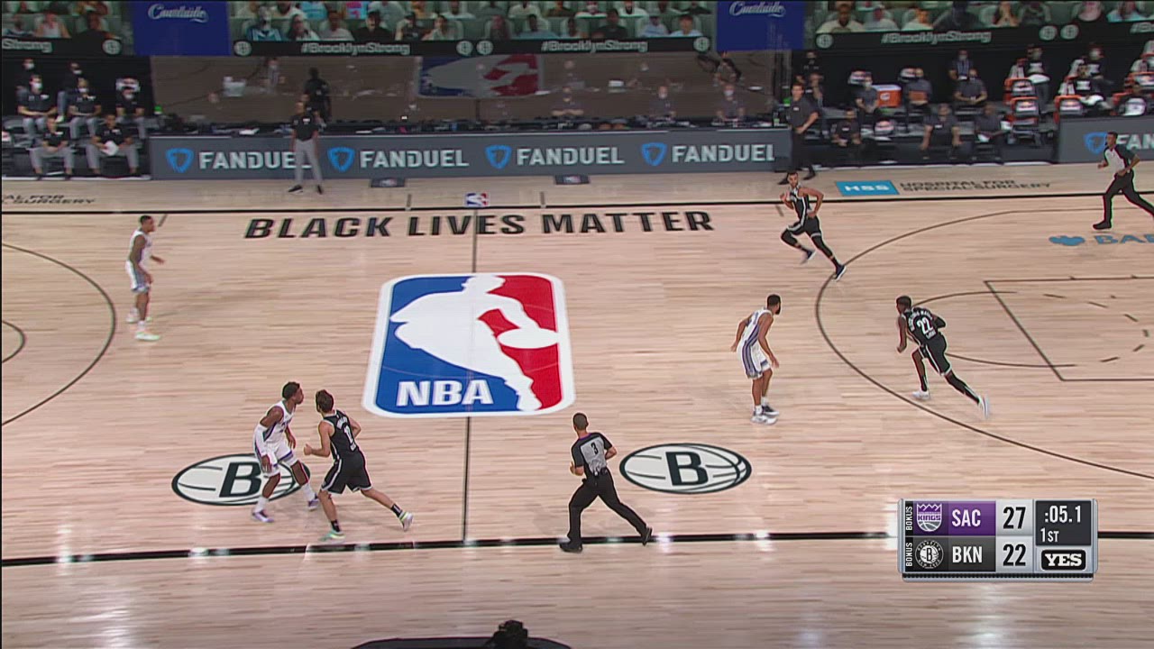 Last Second Field Goal Kings Nets NBA Official