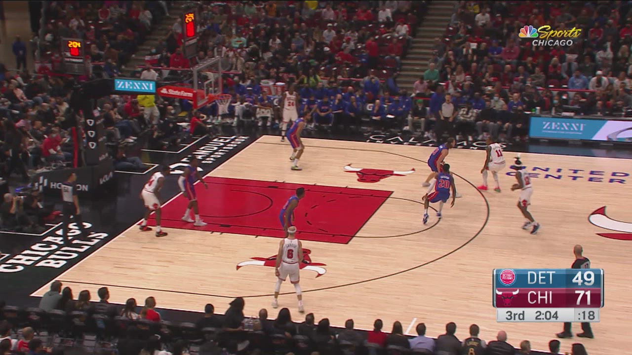 Review of Called Foul Pistons Bulls NBA Official