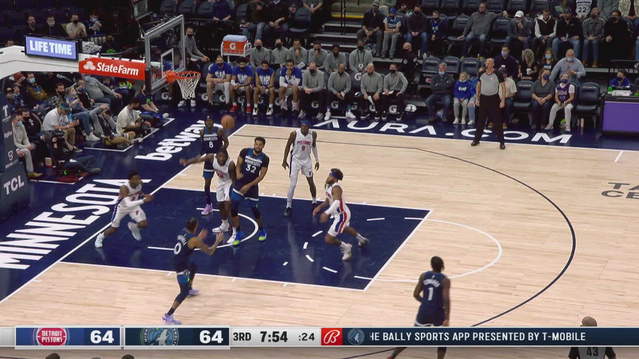 Review of Called Foul Pistons Timberwolves NBA Official