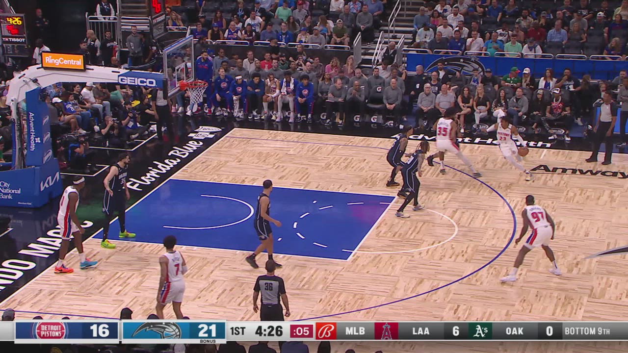 Review of Called Foul Pistons Magic NBA Official