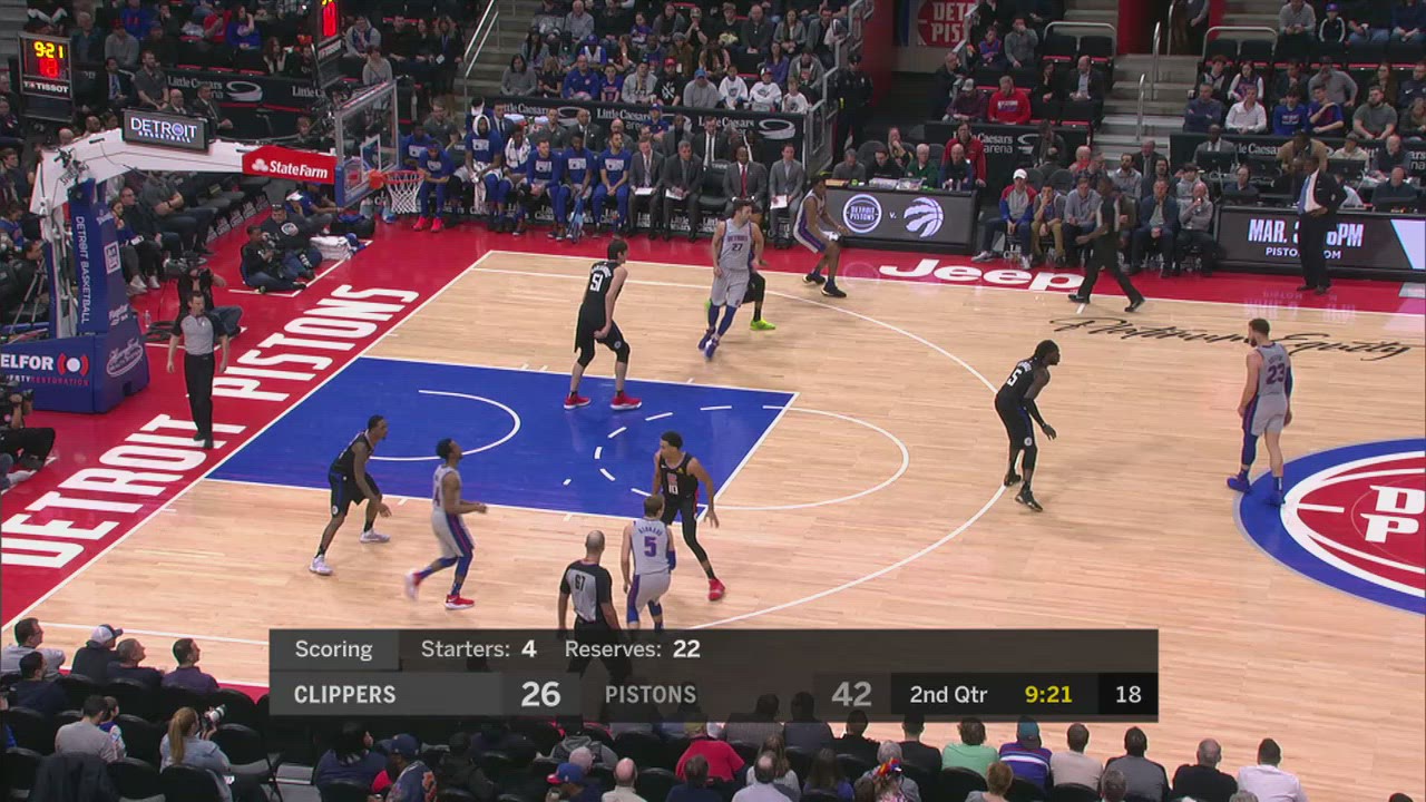 Review of Called Foul Clippers Pistons NBA Official