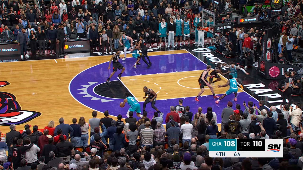 Clocked The Raptors Clock Malfunction: Hornets @ Raptors | NBA Official