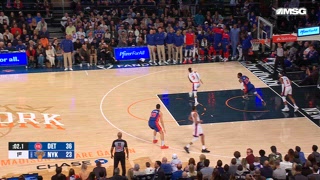 Clock Malfunction: Pistons @ Knicks | NBA Official