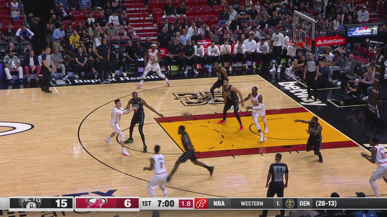 TwoPoint/ThreePoint Field Goal Nets Heat NBA Official