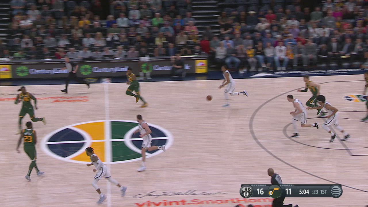 TwoPoint/ThreePoint Field Goal Nets Jazz NBA Official