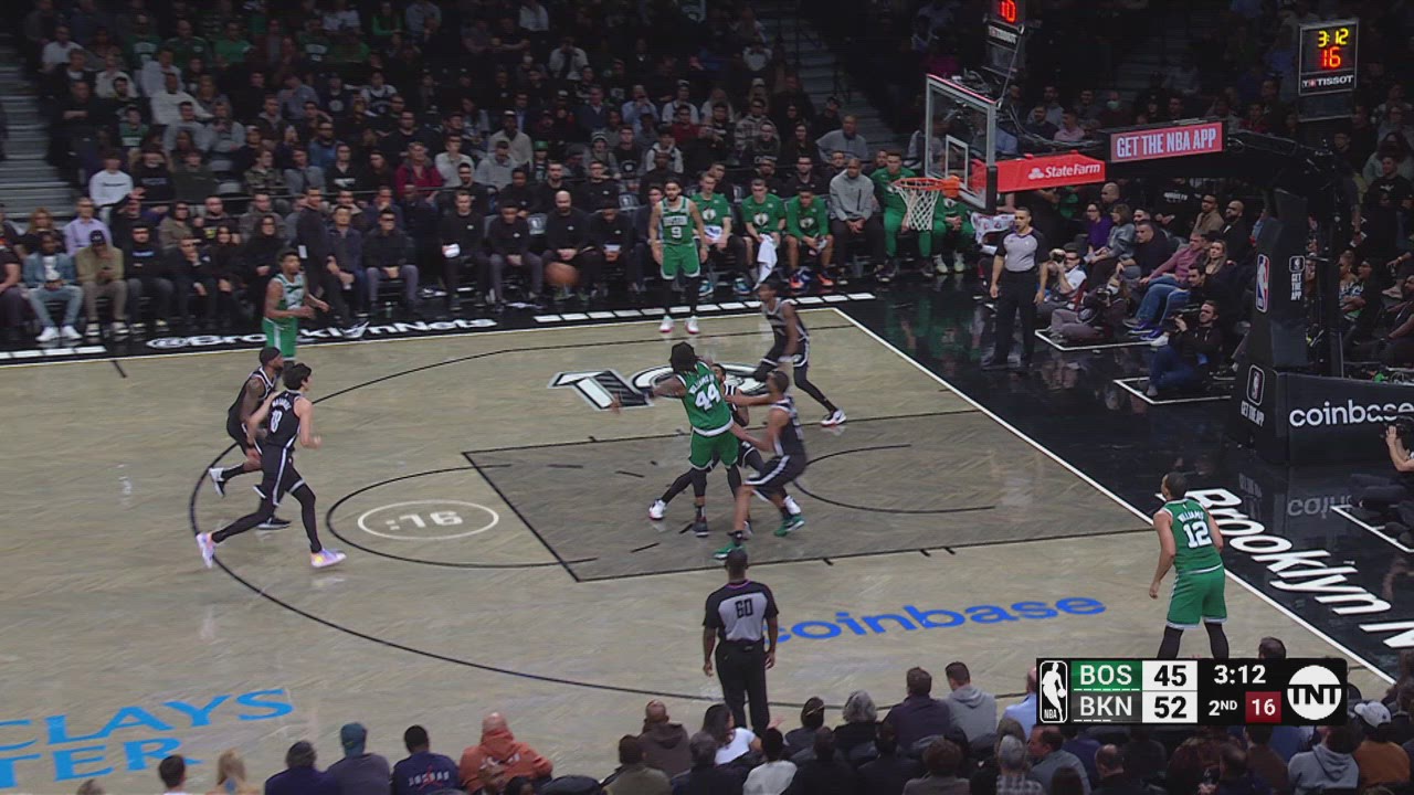 TwoPoint/ThreePoint Field Goal Celtics Nets NBA Official