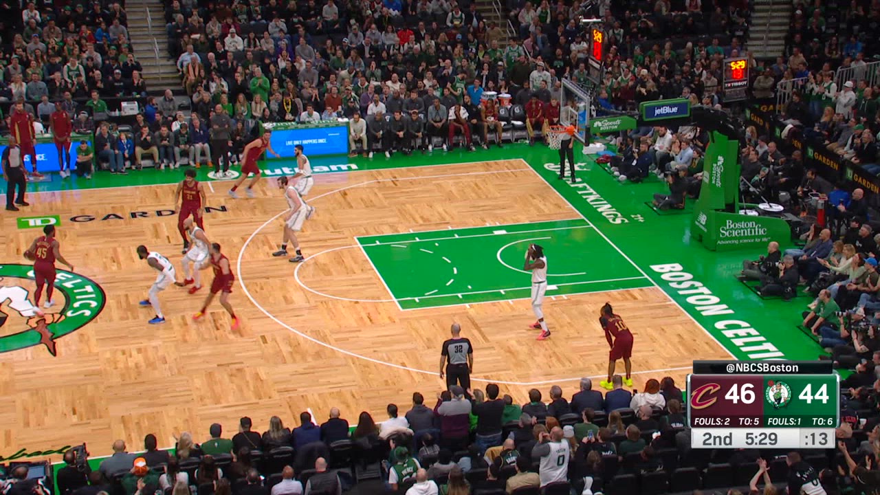 TwoPoint/ThreePoint Field Goal Cavaliers Celtics NBA Official
