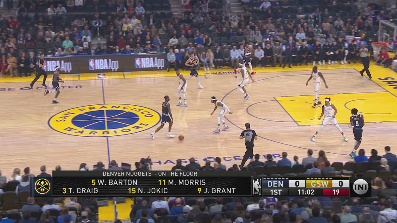 CA2/3 Review Nuggets Warriors NBA Official